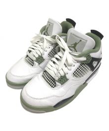 NIKE（ナイキ）の古着「WMNS Air Jordan 4 "Oil Green"」｜ホワイト