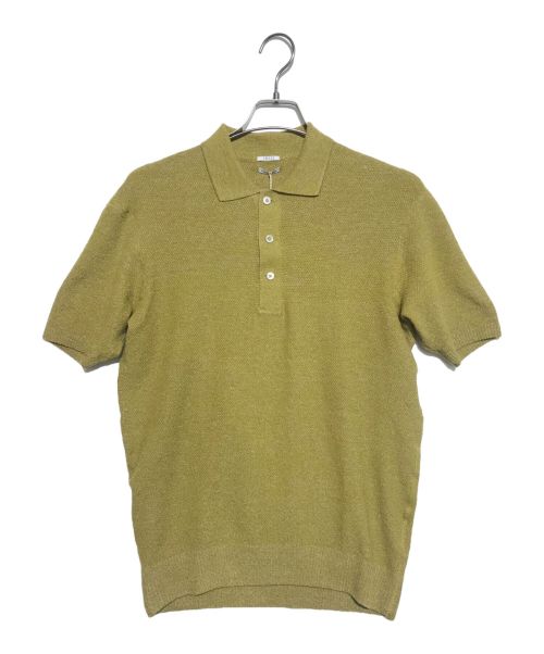 ikiji（イキジ）ikiji (イキジ) MOLDED POLOSHIRTS イエロー サイズ:S 未使用品の古着・服飾アイテム