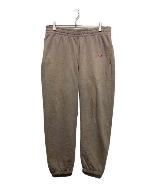 SUPREME（シュプリーム）SUPREME (シュプリーム) Small Box Sweatpant (スモール　ボックス　スウェットパンツ) ベージュ サイズ:Mの古着・服飾アイテム