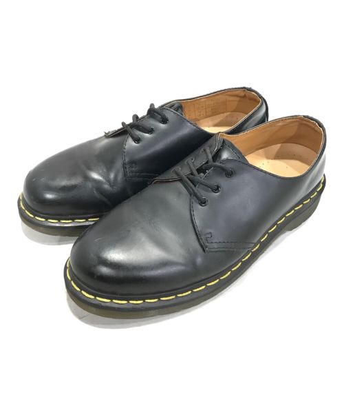 Dr.Martens（ドクターマーチン）Dr.Martens (ドクターマーチン) 3ホールシューズ ブラック サイズ:UK8の古着・服飾アイテム