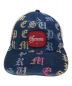 SUPREME (シュプリーム) GRADIENT JACQUARD DENIM MESH BACK 5 PANEL インディゴ：6000円