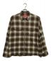 Supreme（シュプリーム）の古着「Shadow Plaid Flannel Zip Up Shirt」｜ブラウン