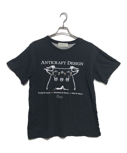 Azuma（アズマ）Azuma (アズマ) SATANISM FRINGE T-SHIRT ブラック サイズ:　の古着・服飾アイテム