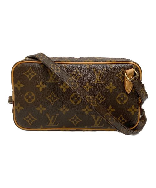 LOUIS VUITTON（ルイ ヴィトン）LOUIS VUITTON (ルイ ヴィトン) モノグラム ポシェット・マルリーバンドリエール ブラウンの古着・服飾アイテム