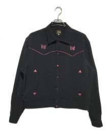 Needles（ニードルズ）の古着「Piping Cowboy Shirt Jacket」｜ブラック