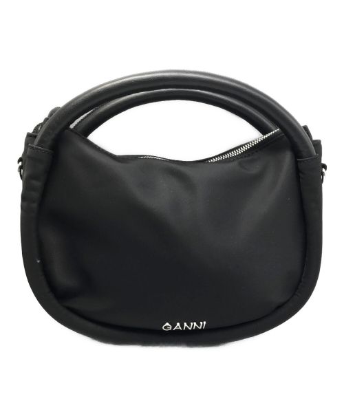 GANNI（ガニー）Ganni (ガニー) KNOT MINI BAG ブラックの古着・服飾アイテム