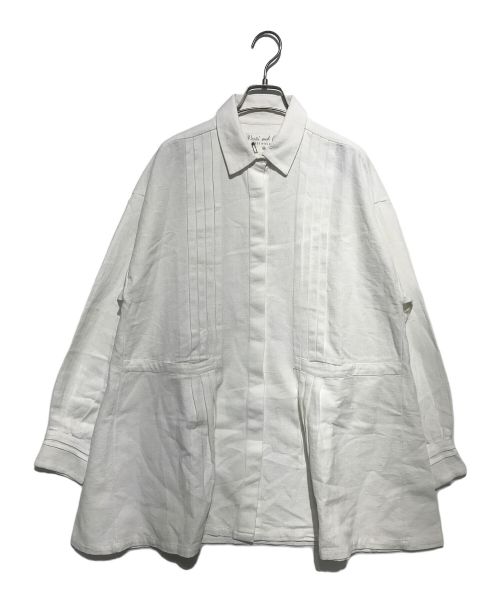 Khadi and Co（カディアンドコー）Khadi and Co (カディアンドコー) シャツ ホワイト サイズ:Mの古着・服飾アイテム