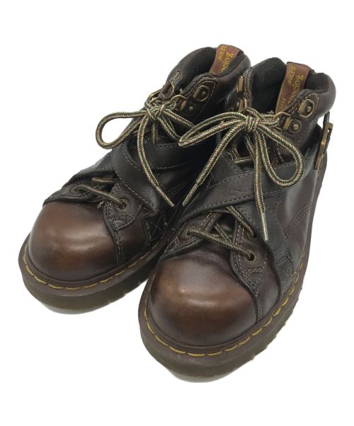 Dr.Martens（ドクターマーチン）Dr.Martens (ドクターマーチン) モンキーブーツ ブラウン サイズ:8の古着・服飾アイテム