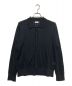 ALLEGE（アレッジ）の古着「Openwork Cardigan」｜ブラック