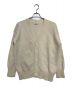 AURALEE（オーラリー）の古着「FELT WOOL YARN KNIT CARDIGAN」｜アイボリー