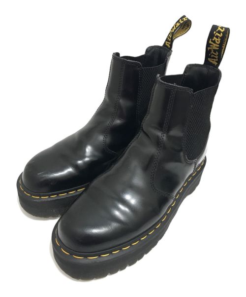 Dr.Martens（ドクターマーチン）Dr.Martens (ドクターマーチン) サイドゴアブーツ ブラック サイズ:UK7の古着・服飾アイテム