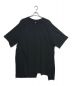 GROUND Y（グラウンドワイ）の古着「30/- COTTON JERSEY RAGLAN SLEEVE T-SHIRT」｜ブラック