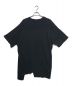 GROUND Y (グラウンドワイ) 30/- COTTON JERSEY RAGLAN SLEEVE T-SHIRT ブラック サイズ:3：6000円