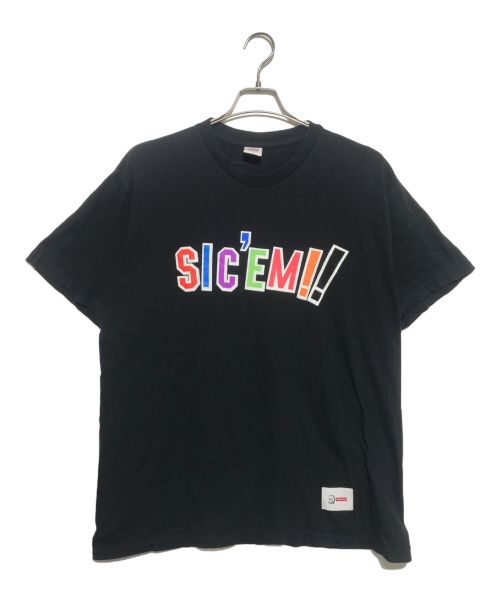 SUPREME（シュプリーム）Supreme (シュプリーム) WTAPS (ダブルタップス) sic'em! Tee ブラック サイズ:Lの古着・服飾アイテム