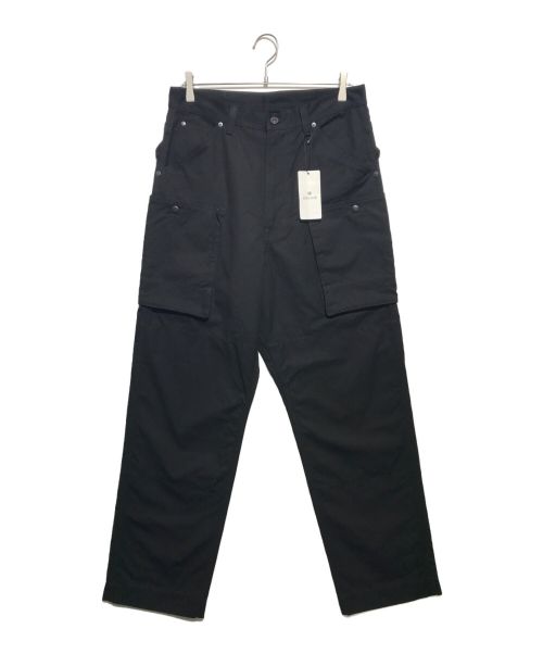 Snow peak（スノーピーク）snow peak (スノーピーク) TAKIBI Canvas Pants ブラック サイズ:Lの古着・服飾アイテム