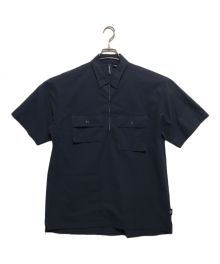 WOOLRICH（ウールリッチ）の古着「HI AERATION PO SHIRT」｜ネイビー