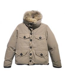 CANADA GOOSE（カナダグース）の古着「HAMILTONダウンジャケット」｜ベージュ