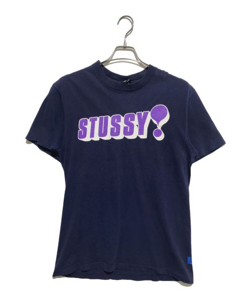 stussy（ステューシー）stussy (ステューシー) プリントTシャツ ネイビー サイズ:Mの古着・服飾アイテム