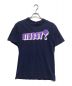 stussy（ステューシー）の古着「プリントTシャツ」｜ネイビー