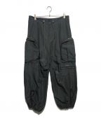 PRANK PROJECTプランクプロジェクト）の古着「Super Wide Voluminous Track Pants」｜グレー