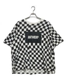 VIER×FACETASM（ヴィーア×ファセッタズム）の古着「CHECKER FLAG BIG TEE」｜ホワイト