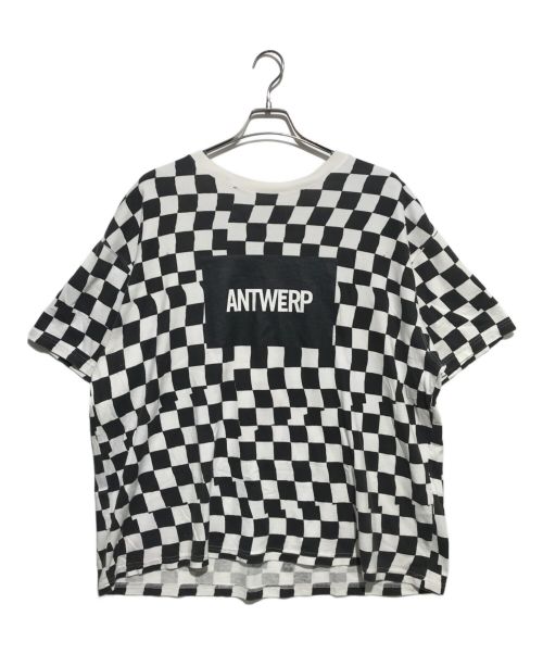 VIER（ヴィーア）VIER (ヴィーア) FACETASM (ファセッタズム) CHECKER FLAG BIG TEE ホワイト サイズ:1の古着・服飾アイテム