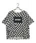 VIER（ヴィーア）の古着「CHECKER FLAG BIG TEE」｜ホワイト