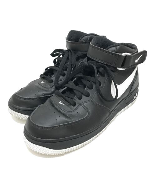 NIKE（ナイキ）NIKE (ナイキ) AIR FORCE 1 MID '07 ブラック サイズ:27の古着・服飾アイテム