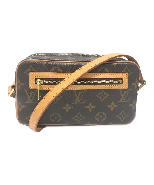 LOUIS VUITTON（ルイ ヴィトン）LOUIS VUITTON (ルイ ヴィトン) ショルダーポーチ ブラウンの古着・服飾アイテム