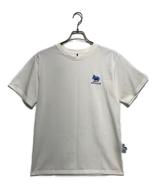 ADER error（アーダーエラー）ADER error (アーダーエラー×メゾン​キツネ) maison kitsune (メゾンキツネ) コラボロゴカットソー ホワイト サイズ:A1の古着・服飾アイテム