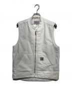 CarHarttカーハート）の古着「CLASSIC VEST」｜ホワイト