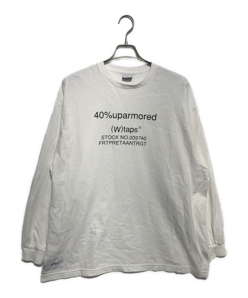 WTAPS（ダブルタップス）WTAPS (ダブルタップス) 40PCT UPARMORED L/S ホワイト サイズ:X03の古着・服飾アイテム