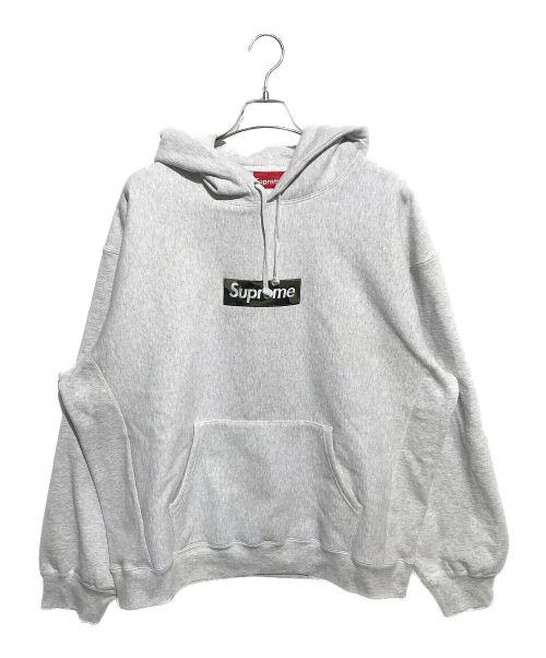 SUPREME（シュプリーム）SUPREME (シュプリーム) Box Logo Hooded Sweatshirt グレー サイズ:XXLの古着・服飾アイテム