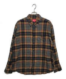 SUPREME（シュプリーム）の古着「Plaid Flannel Shirt」｜ブラウン