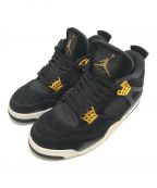 NIKEナイキ）の古着「AIR JORDAN 4 RETRO ROYALTY」｜ブラック