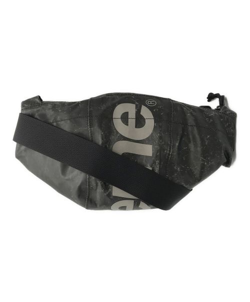 SUPREME（シュプリーム）SUPREME (シュプリーム) Waterproof Reflective Speckled Waist Bag ブラックの古着・服飾アイテム