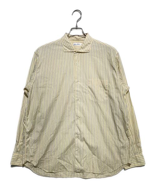 sans limite（サンリミット）Sans limite (サンリミット) yellow x blue stripe イエロー サイズ:1の古着・服飾アイテム