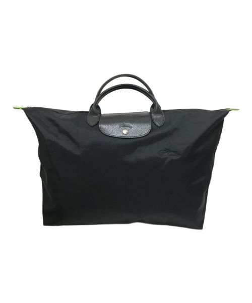 LONGCHAMP（ロンシャン）LONGCHAMP (ロンシャン) ルプリアージュハンドバッグ ブラックの古着・服飾アイテム