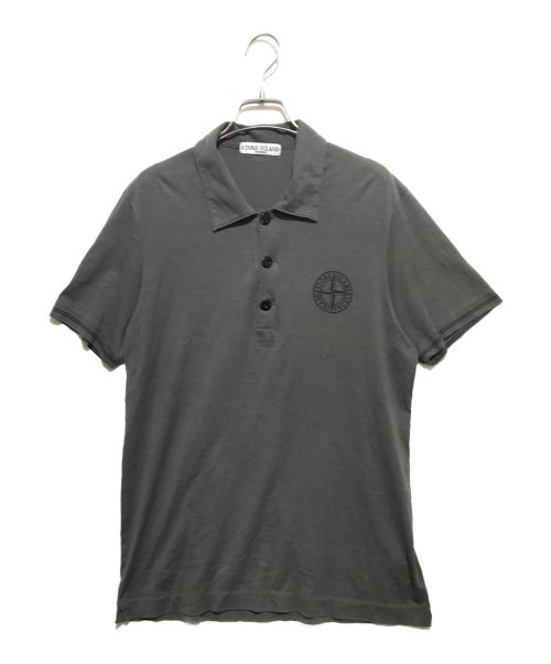 STONE ISLAND（ストーンアイランド）STONE ISLAND (ストーンアイランド) アーカイブポロシャツ グレー サイズ:Mの古着・服飾アイテム