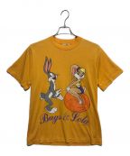 SPACE JAMスペースジャム）の古着「ヴィンテージプリントTシャツ」｜イエロー