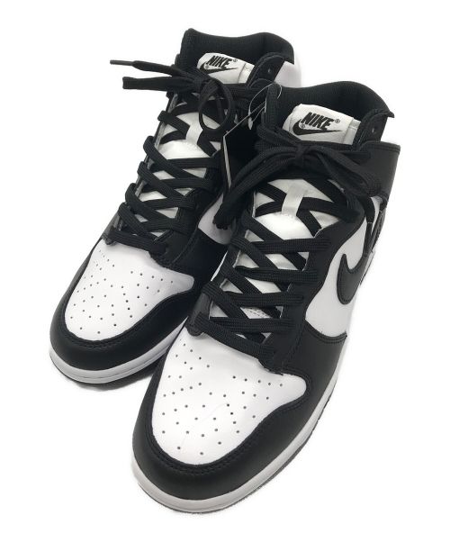 NIKE（ナイキ）NIKE (ナイキ) DUNK HI RETRO ホワイト×ブラック サイズ:27.5 未使用品の古着・服飾アイテム