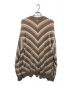 HUF (ハフ) CHEVRON KNIT CARDIGAN ブラウン サイズ:XL：8000円