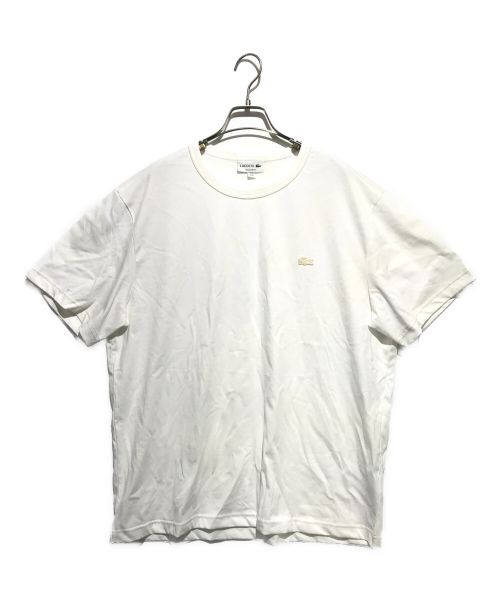 LACOSTE（ラコステ）LACOSTE (ラコステ) ワンポイントＴシャツ ホワイト サイズ:XLの古着・服飾アイテム