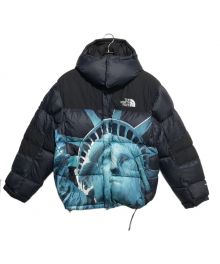 THE NORTH FACE×SUPREME（ザ ノース フェイス×シュプリーム）の古着「STATUE PRINT Baltro Jacket」｜ブラック×グリーン