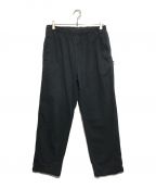 stussyステューシー）の古着「BRUSHED BEACH PANT」｜ブラック