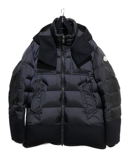 MONCLER（モンクレール）MONCLER (モンクレール) ダウンジャケット ネイビー サイズ:1の古着・服飾アイテム