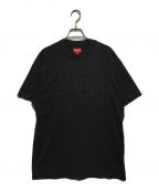 SUPREMEシュプリーム）の古着「Cutout Logo S/S Top」｜ブラック