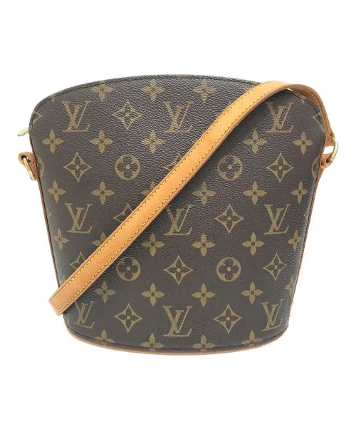 LOUIS VUITTON（ルイ ヴィトン）LOUIS VUITTON (ルイ ヴィトン) ドルーオショルダーバッグ ブラウンの古着・服飾アイテム