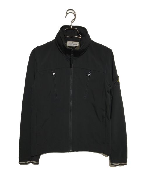 STONE ISLAND（ストーンアイランド）STONE ISLAND (ストーンアイランド) LIGHT SOFT SHELL-R ブラック サイズ:Sの古着・服飾アイテム