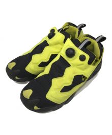 REEBOK（リーボック）の古着「INSTAPUMP FURY OG "BLACK/HYPER GREEN"」｜イエロー